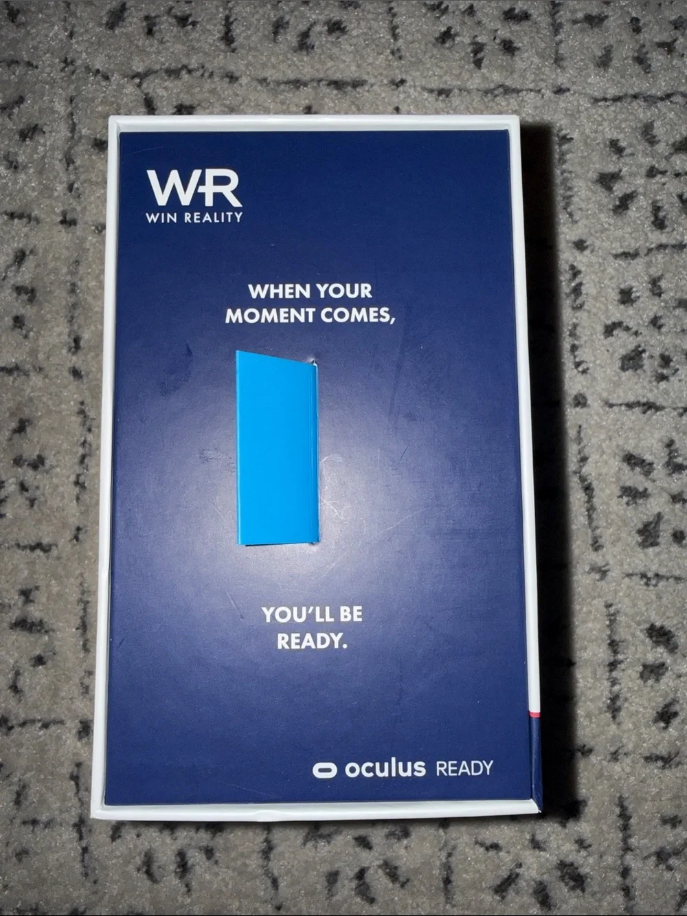 Win Reality HIT VR Baseball & Softball Bat Attachment fo Meta Quest Oculus w Box